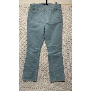Vineyard Vines Corduroy Pants Women Sz 28 Blue  Straight LegHigh Rise W28 L28